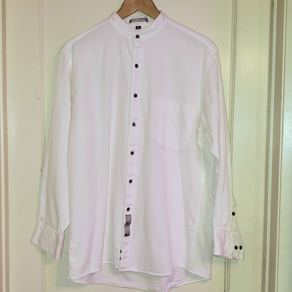 geoffrey beene white dress shirt